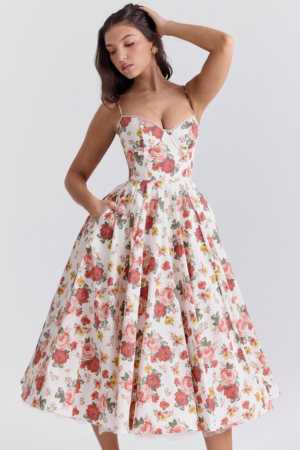 Hanna | Elegante Midi Jurk
