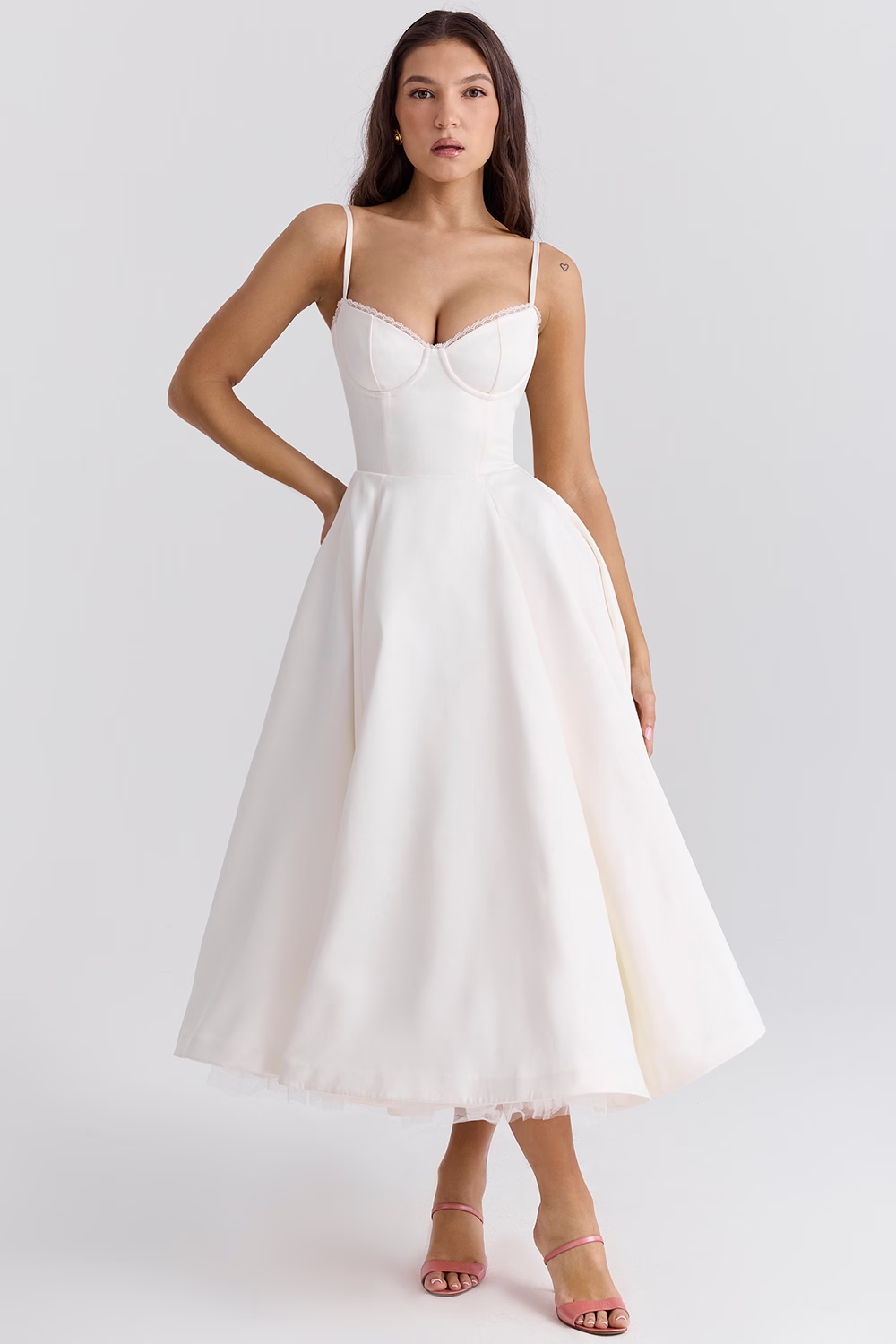 Hanna | Elegante Midi Jurk