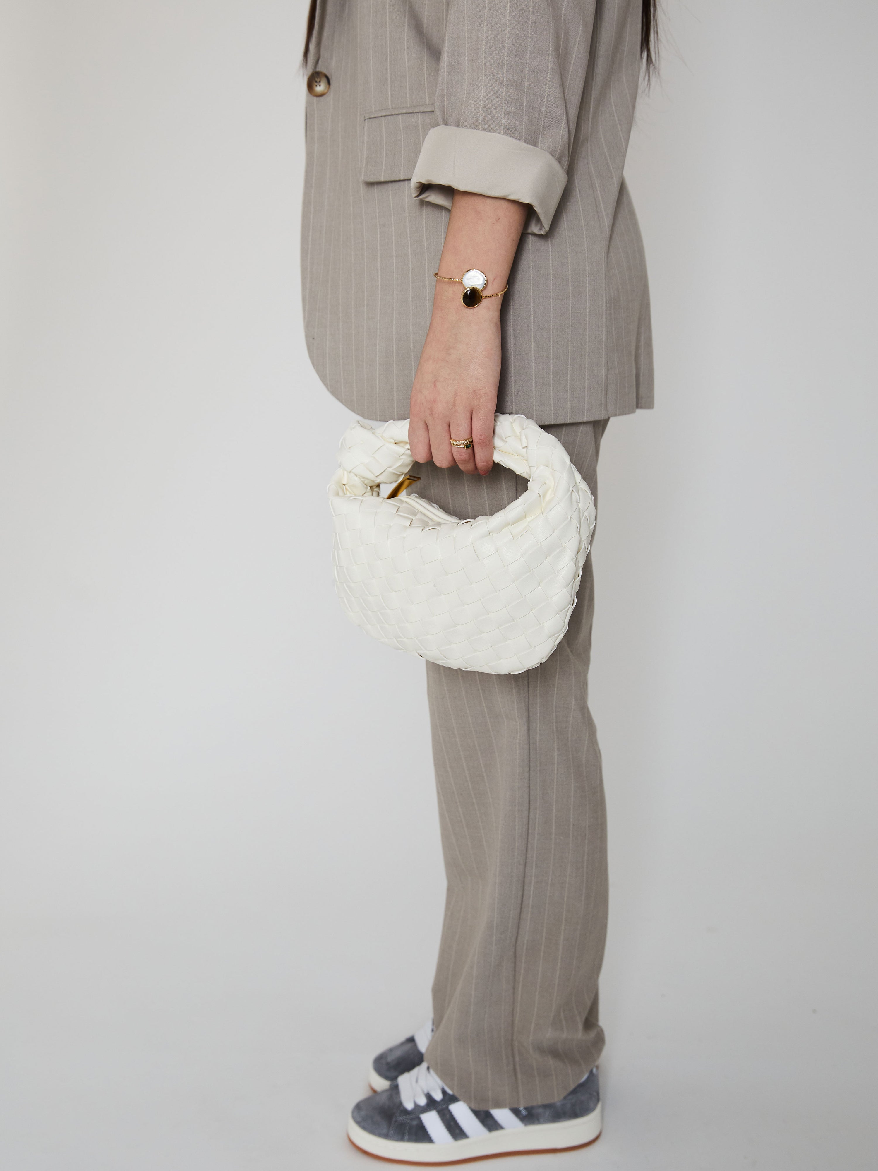 Minimalistische Geweven Mini Tas