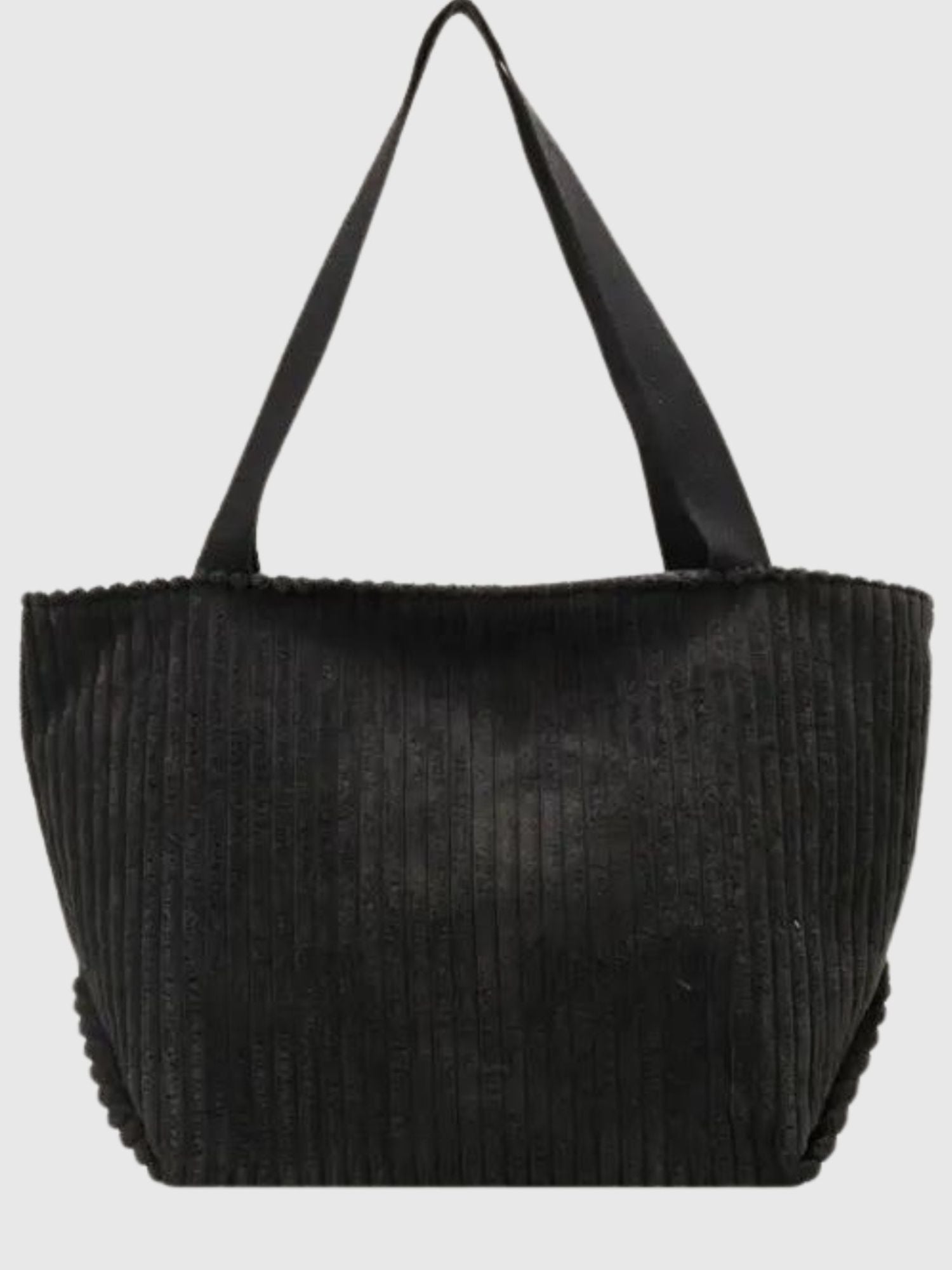 Clementine Cord Tote Tas