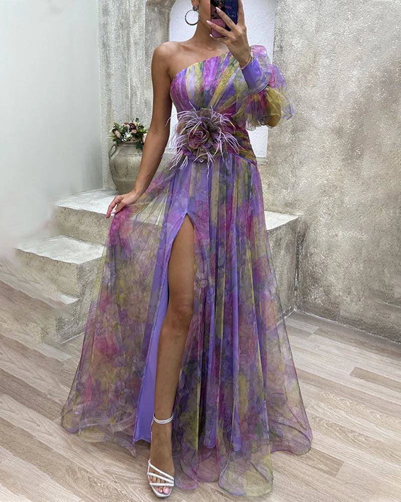 Celeste | Elegante Jurk met Lange Mouwen