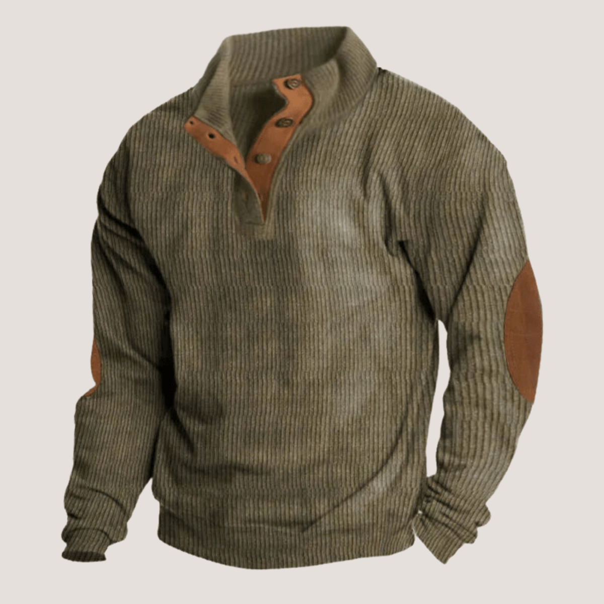 Xander | Corduroy Sweatshirt met Kraag