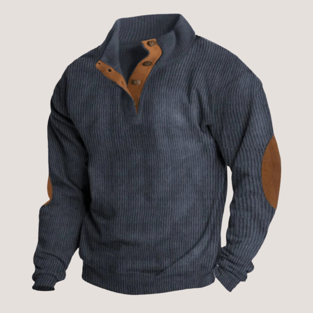 Xander | Corduroy Sweatshirt met Kraag