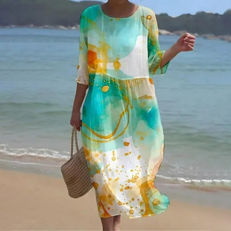 Clara | Elegante Bloemen Jurk