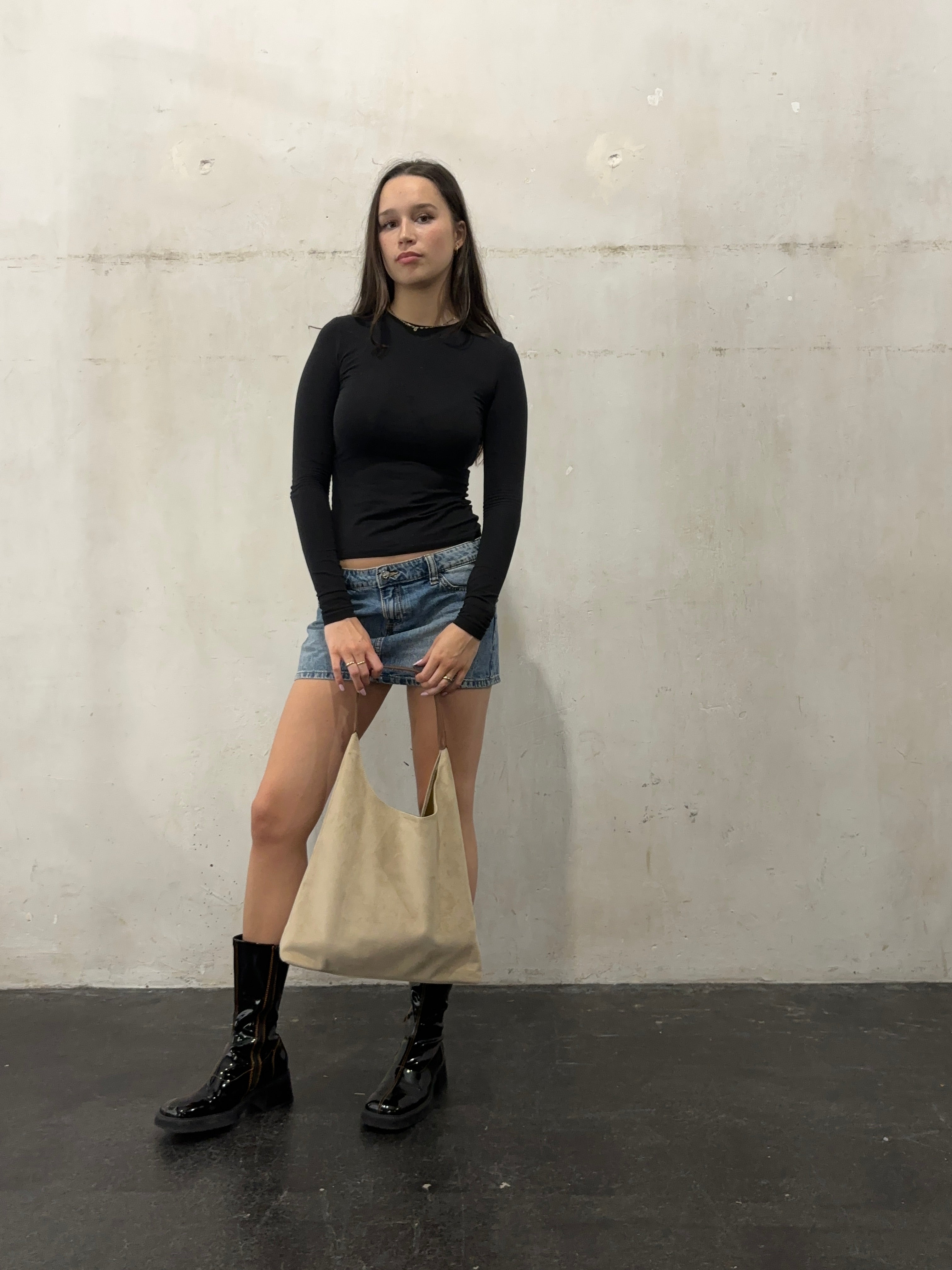 Suede Dagelijkse Tote Tas