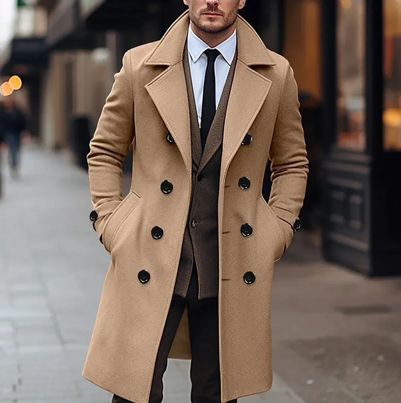 Maxim | Chique Heren Trenchcoat