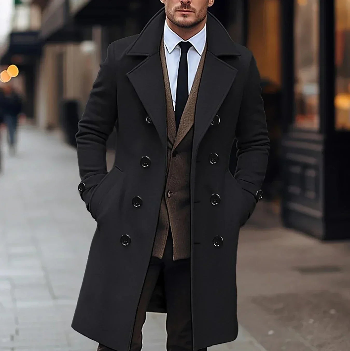 Maxim | Chique Heren Trenchcoat