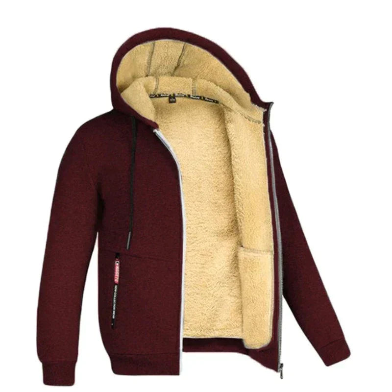 Dion | Warm Winter Vest met Wollen Binnenkant