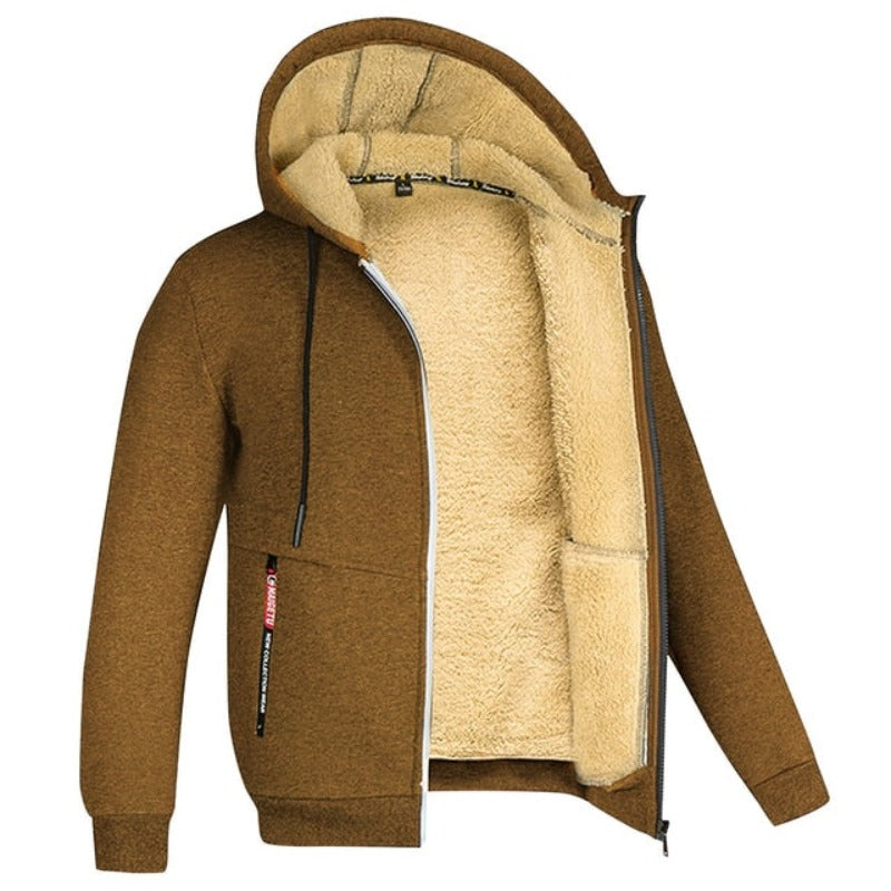 Dion | Warm Winter Vest met Wollen Binnenkant