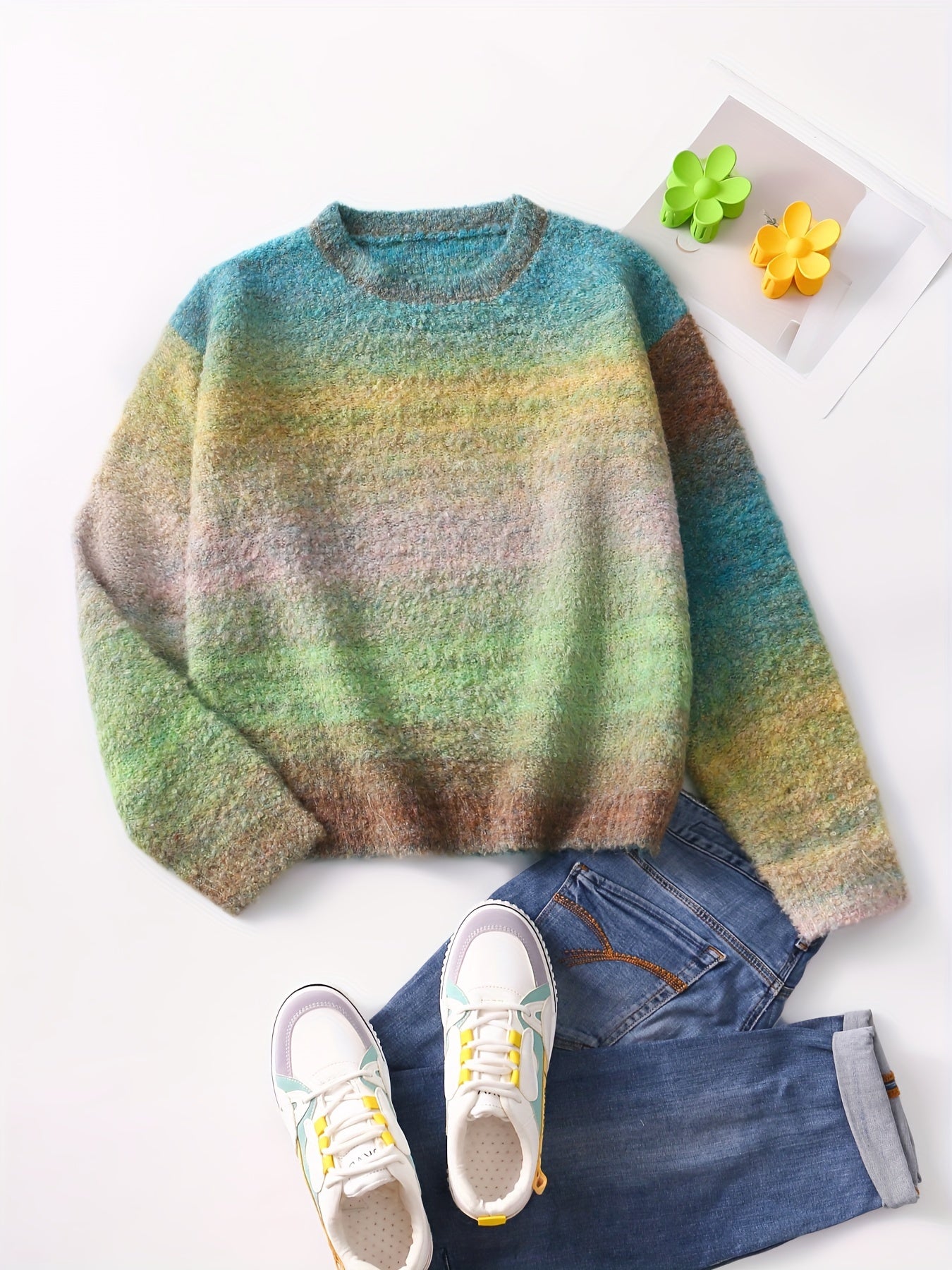Lina | Comfortabele Gebreide Sweater
