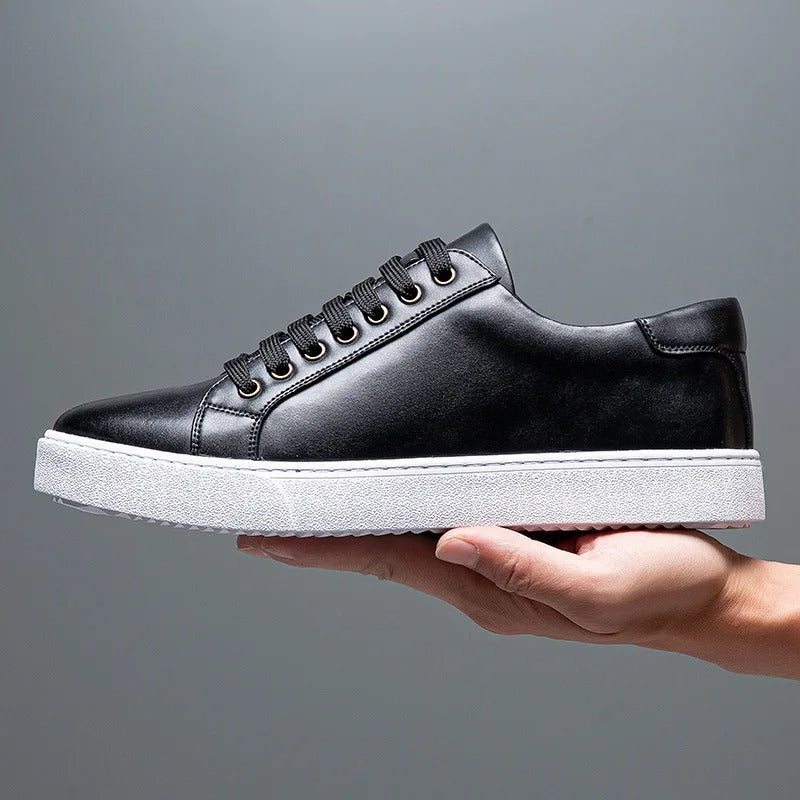 Sander | Leren Herensneaker