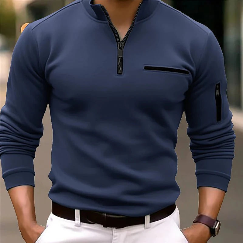 Sander | Quarter-Zip Polo